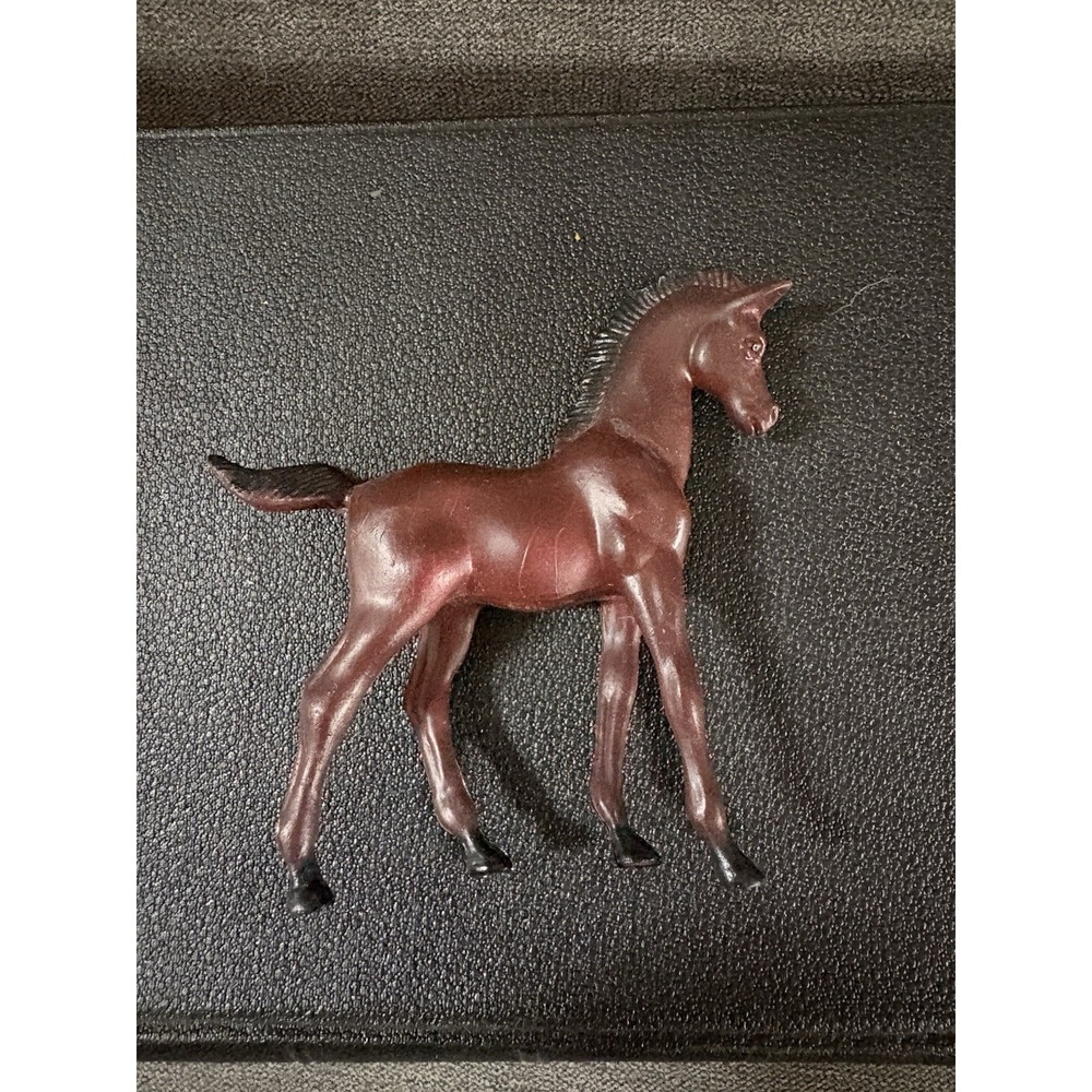 Vintage 1975 Imperial China Toy Horse Colt 4" Toy‎ Miniature Dollhouse